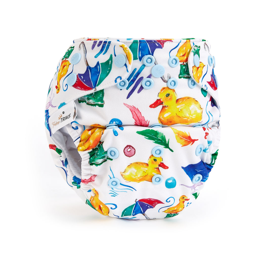 Fudgey TRIMS™ 2.0 Pocket Nappy - Little Ducklings