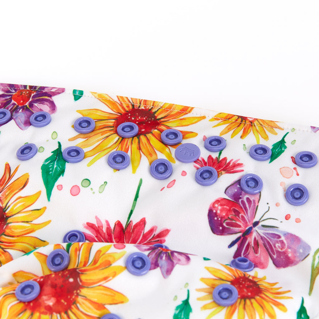 Fudgey TRIMS™ 2.0 Pocket Nappy - Garden Delight