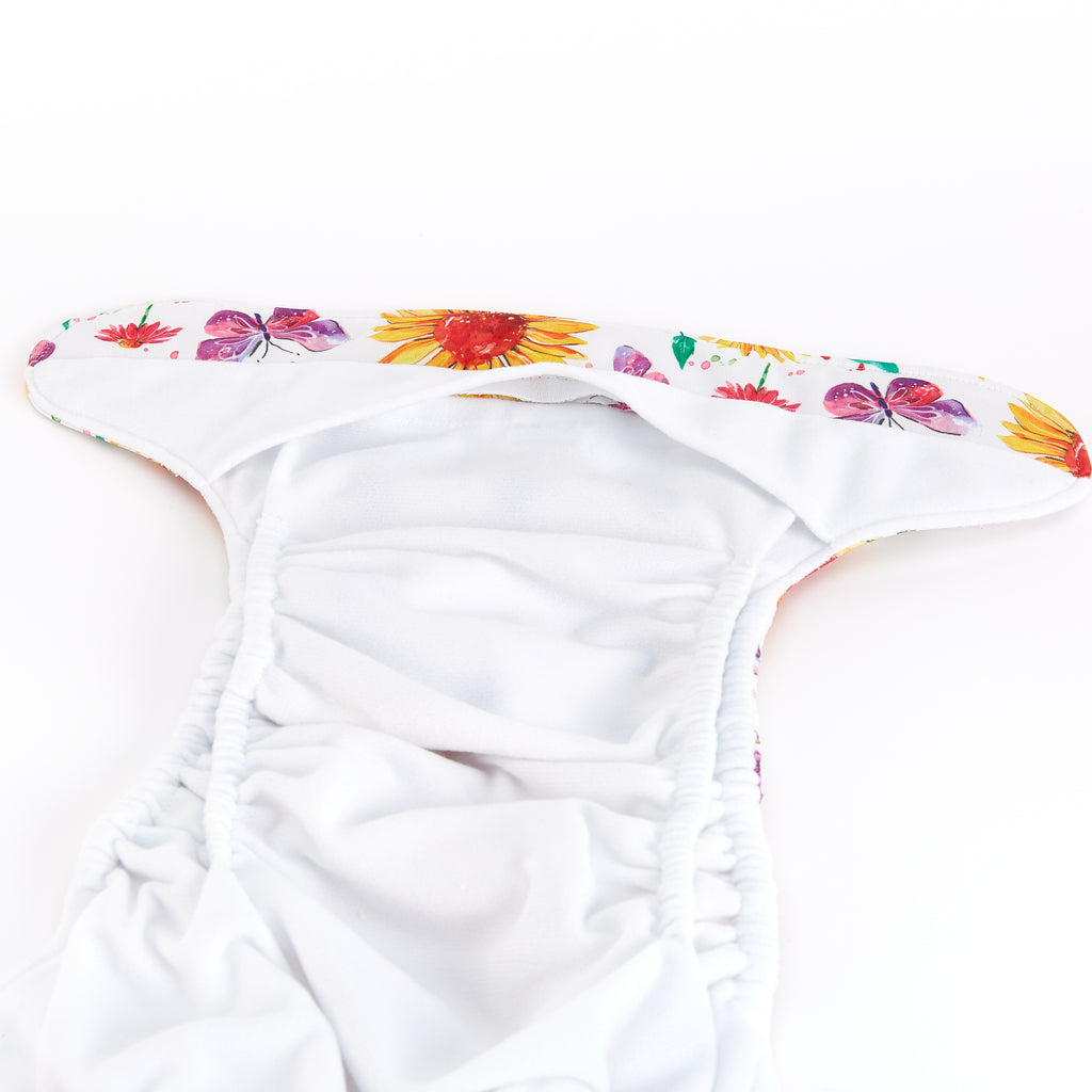 Fudgey TRIMS™ 2.0 Pocket Nappy - Garden Delight