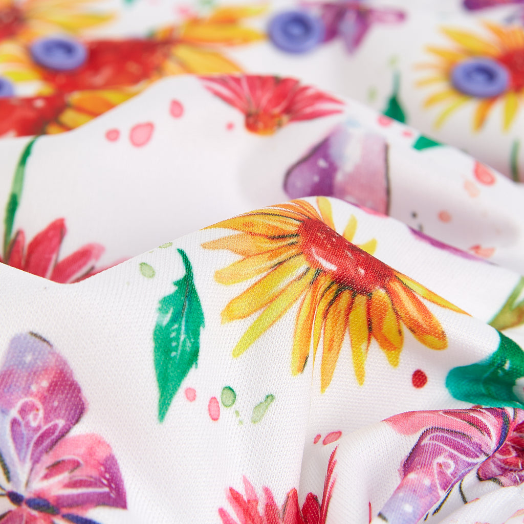 Fudgey TRIMS™ 2.0 Pocket Nappy - Garden Delight