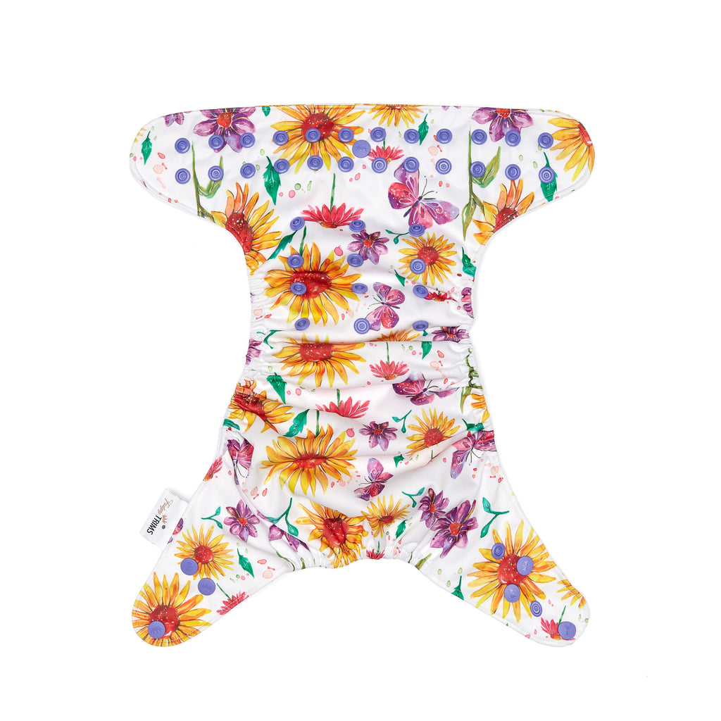 Fudgey TRIMS™ 2.0 Pocket Nappy - Garden Delight