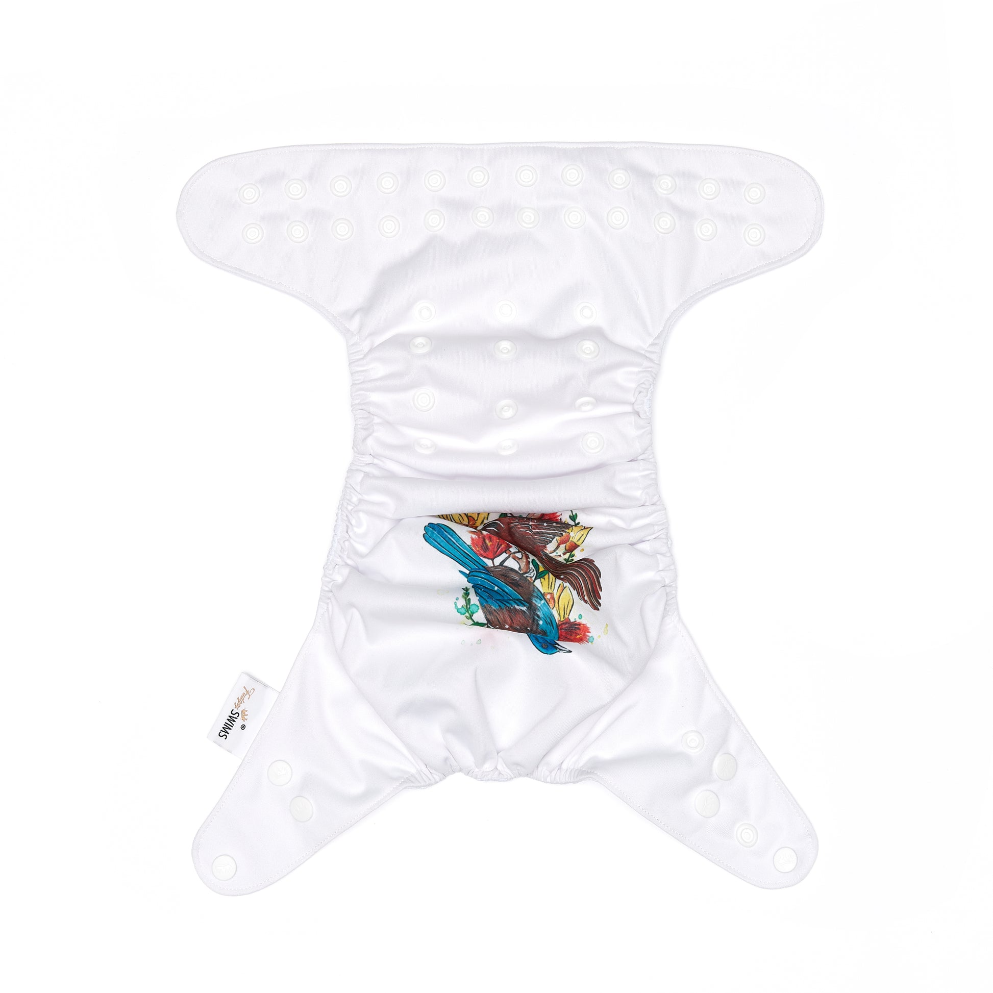Fudgey SWIMS™ Swim Nappy - Tui & Piwakawaka