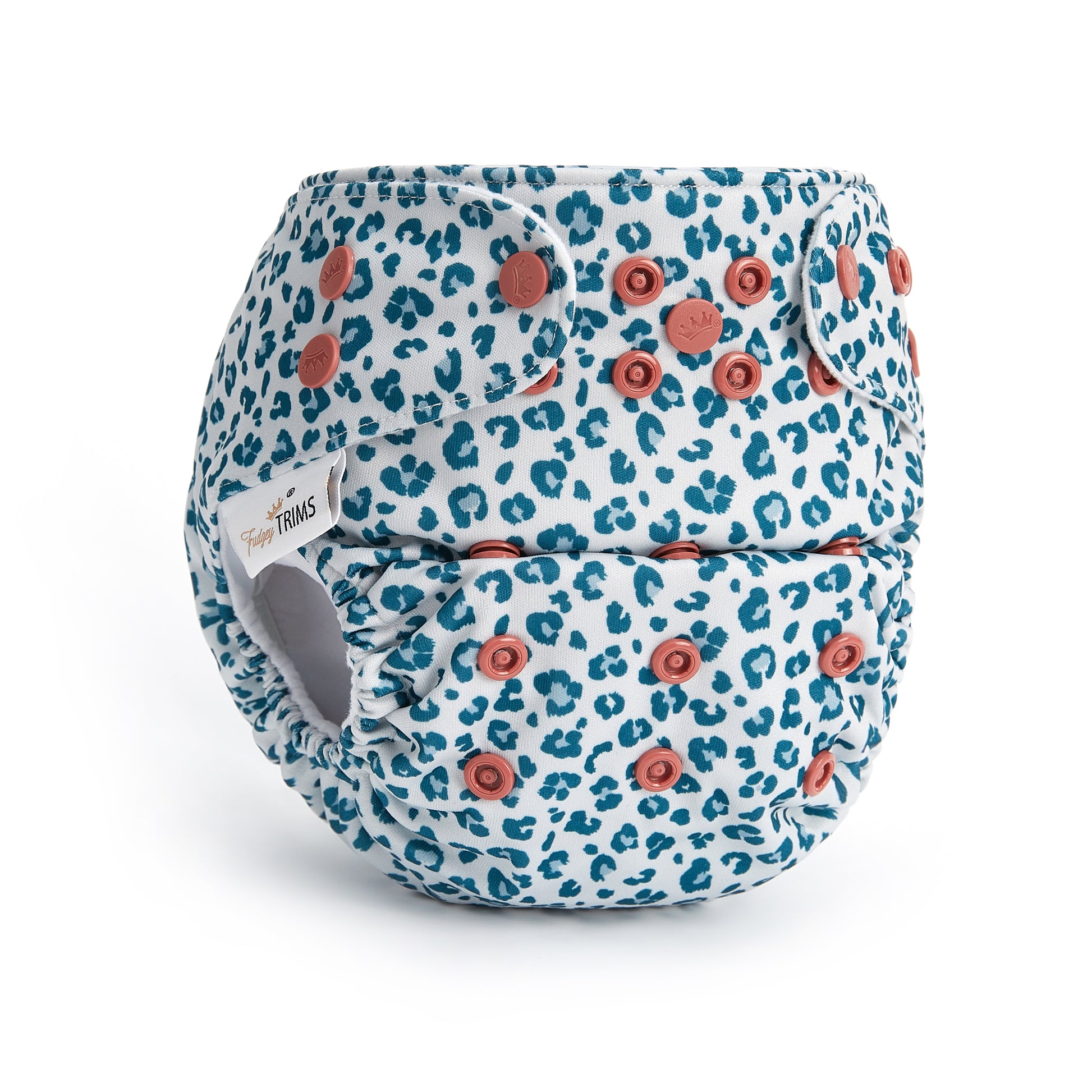 Fudgey TRIMS™ 2.0 Pocket Nappy - Micro Leopard