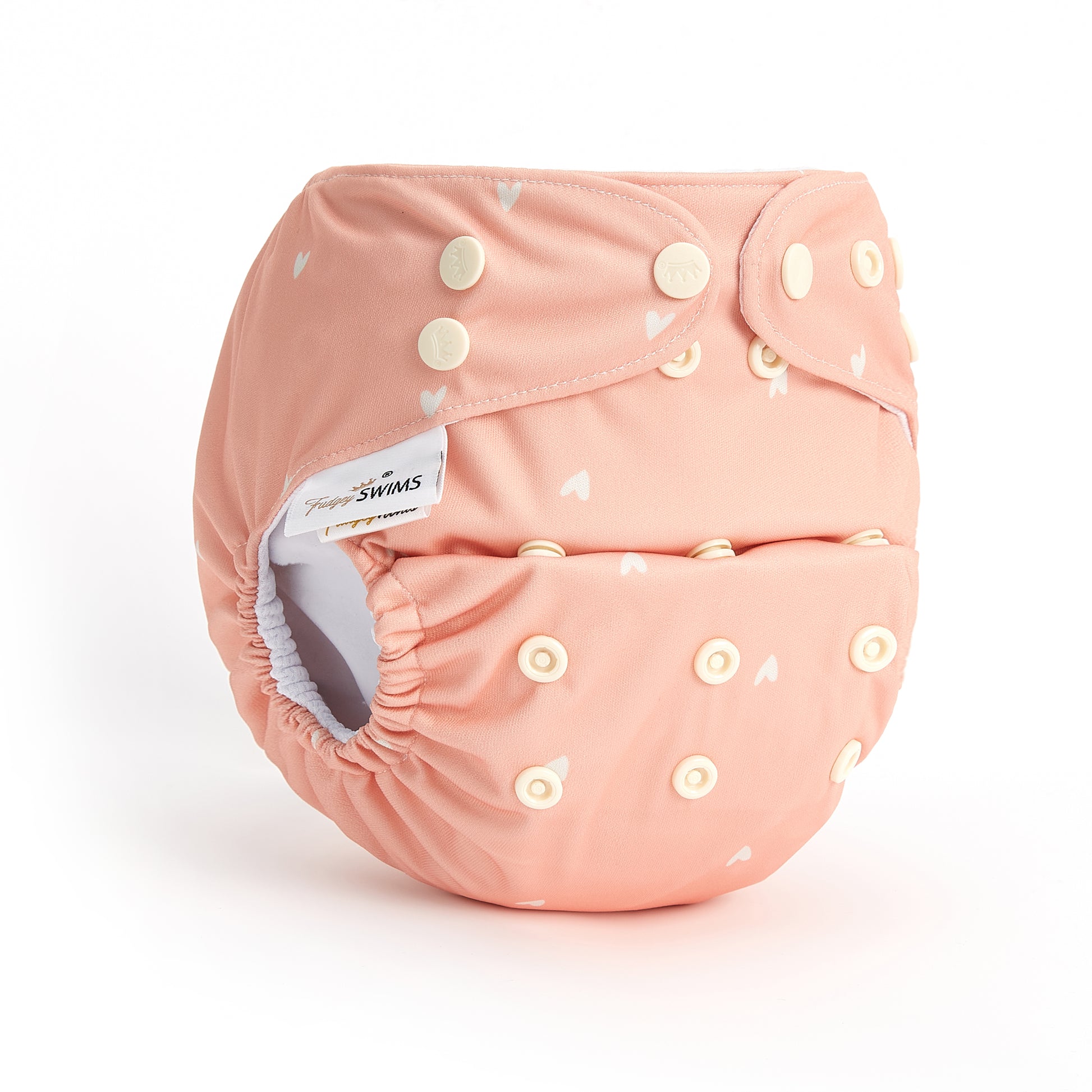Fudgey TRIMS™ 2.0 Pocket Nappy - Little Hearts