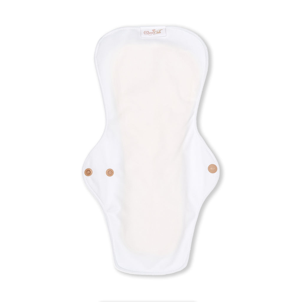 White Reusable Night Pad / Maternity - Single