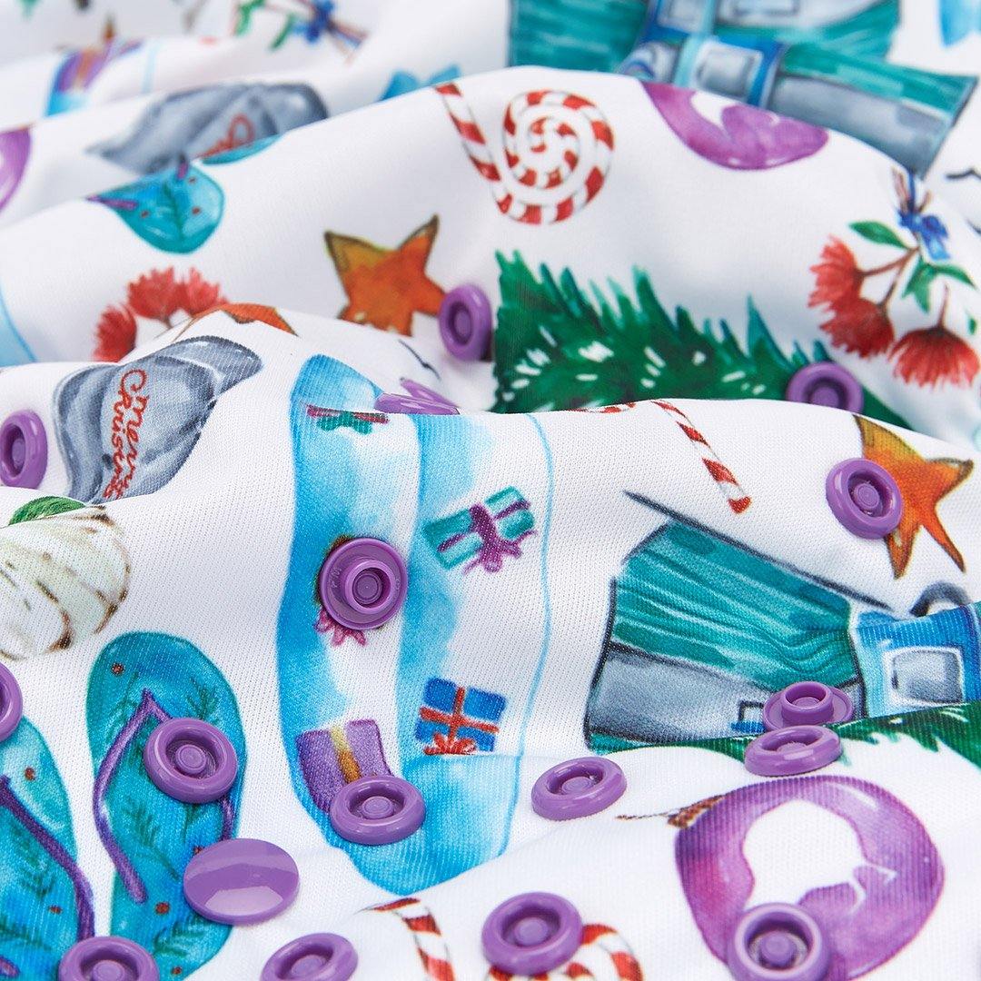 Fudgey ORIGINALS 3'n'1 - Kiwi Christmas - Fudgey Pants