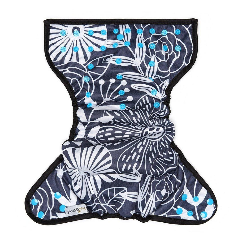 Fudgey ORIGINALS 3'n'1 - Monochromatic Flora - Fudgey Pants