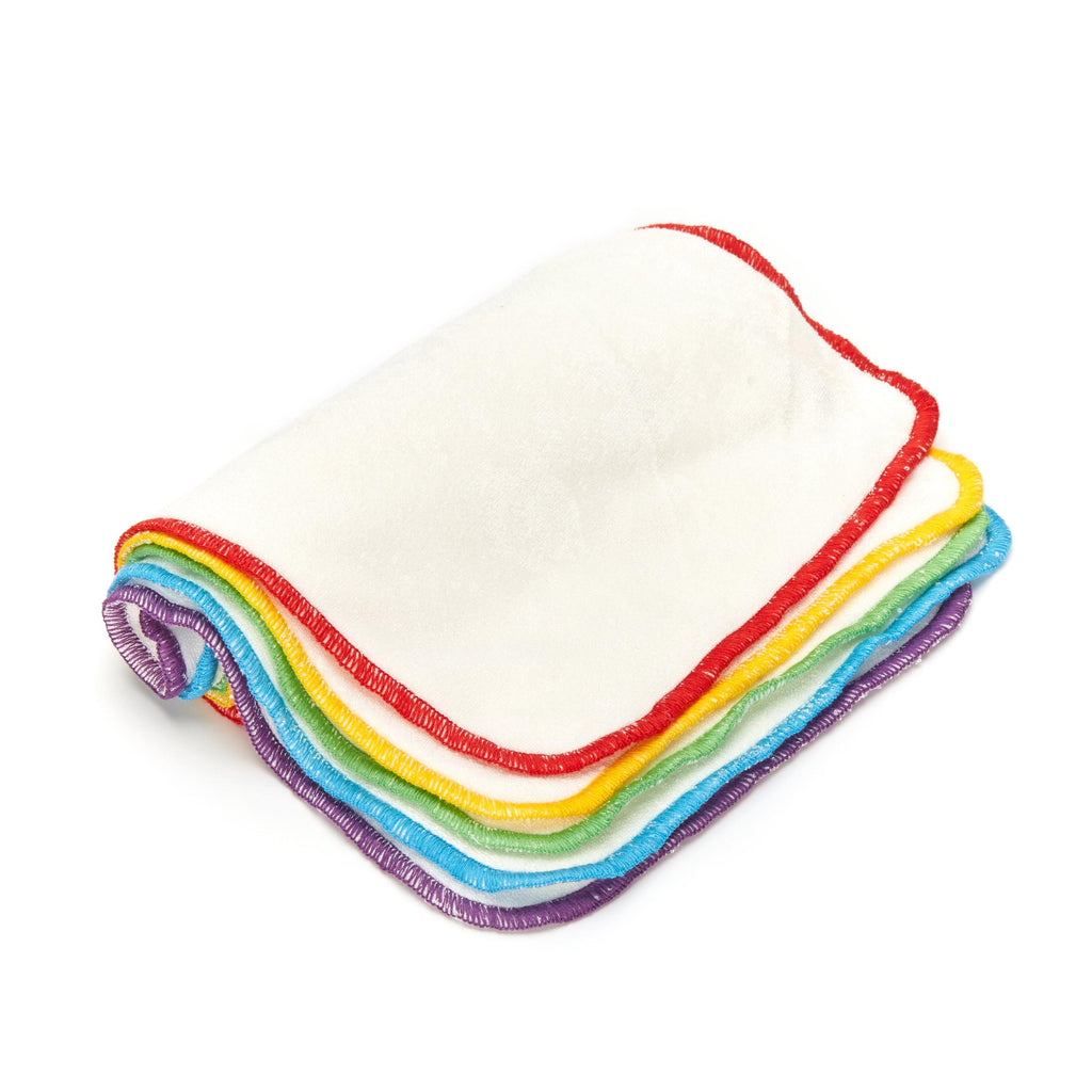 Five Reusable Bamboo Baby Wipes - Fudgey Pants