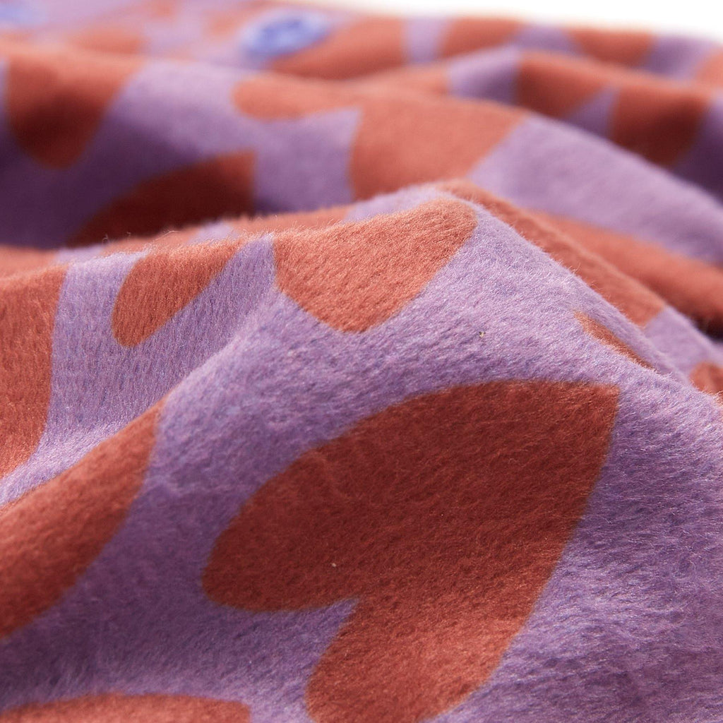 Fudgey TRIMS™ Pocket Nappy - Hippy Hearts (Minky) - Fudgey Pants