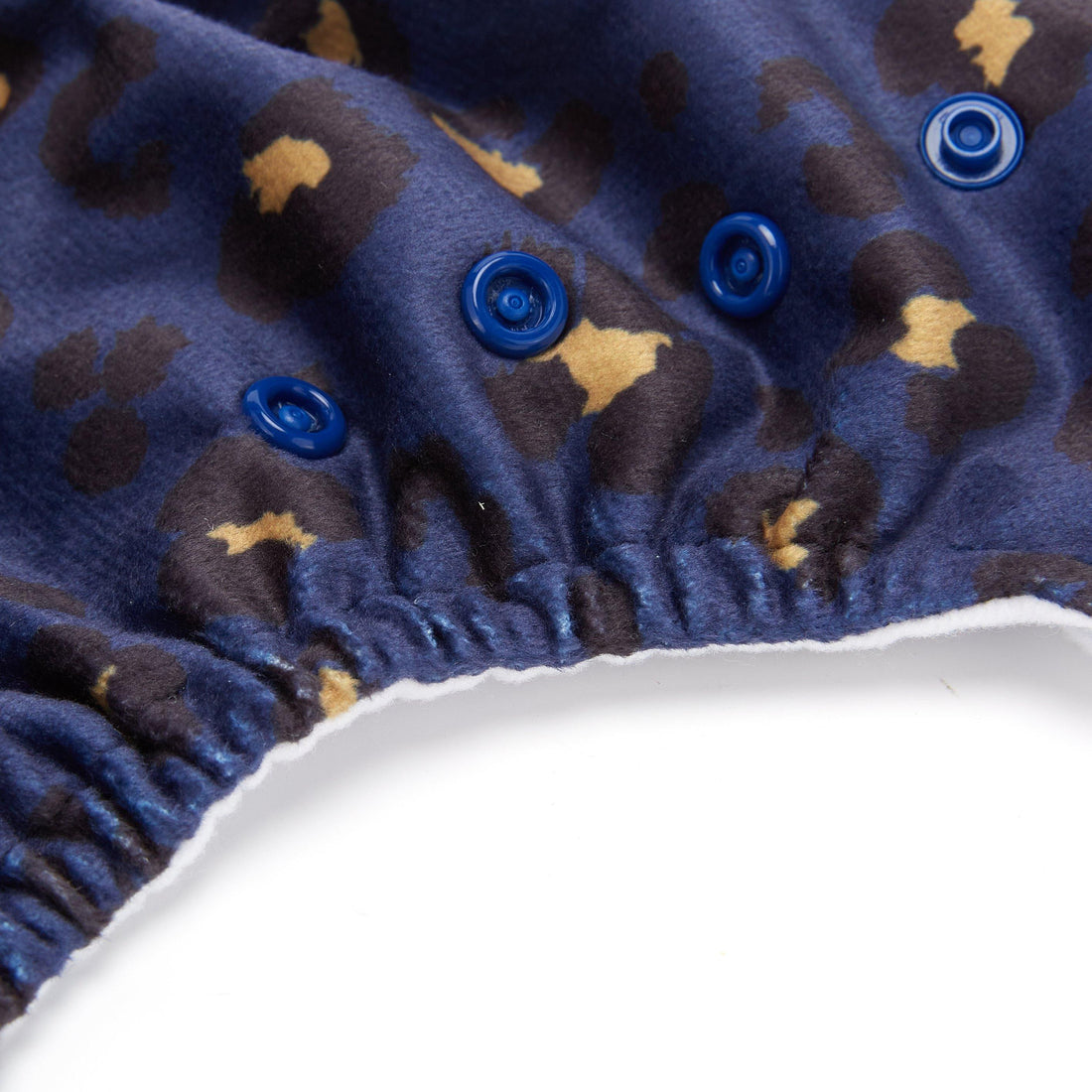 Fudgey TRIMS™ Pocket Nappy - Midnight Leopard (Minky) - Fudgey Pants