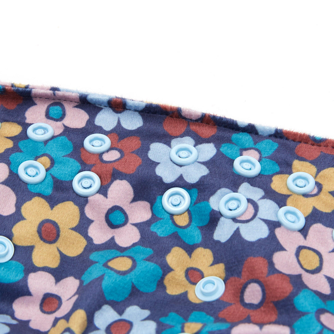 Fudgey TRIMS™ Pocket Nappy - Retro Floral (Minky) - Fudgey Pants