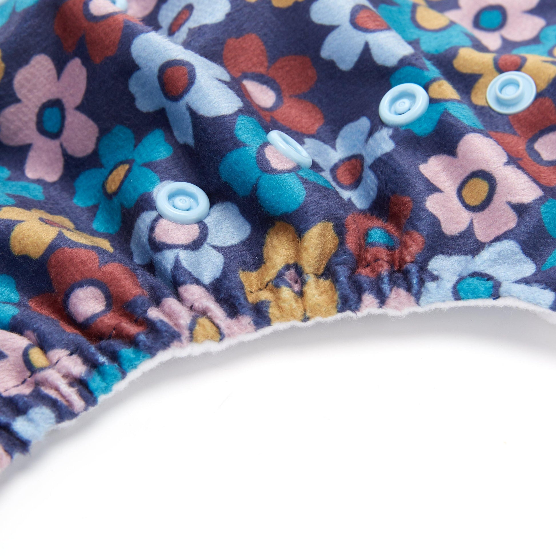 Fudgey TRIMS™ Pocket Nappy - Retro Floral (Minky) - Fudgey Pants