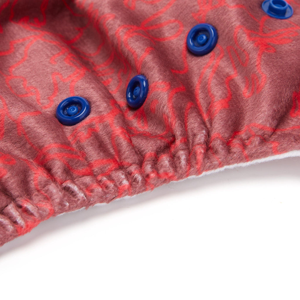 Fudgey TRIMS™ Pocket Nappy - Squiggle (Minky) - Fudgey Pants