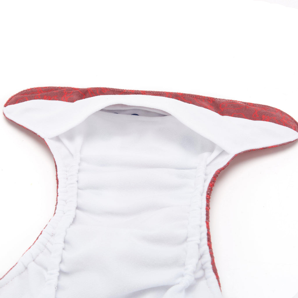 Fudgey TRIMS™ Pocket Nappy - Squiggle (Minky) - Fudgey Pants