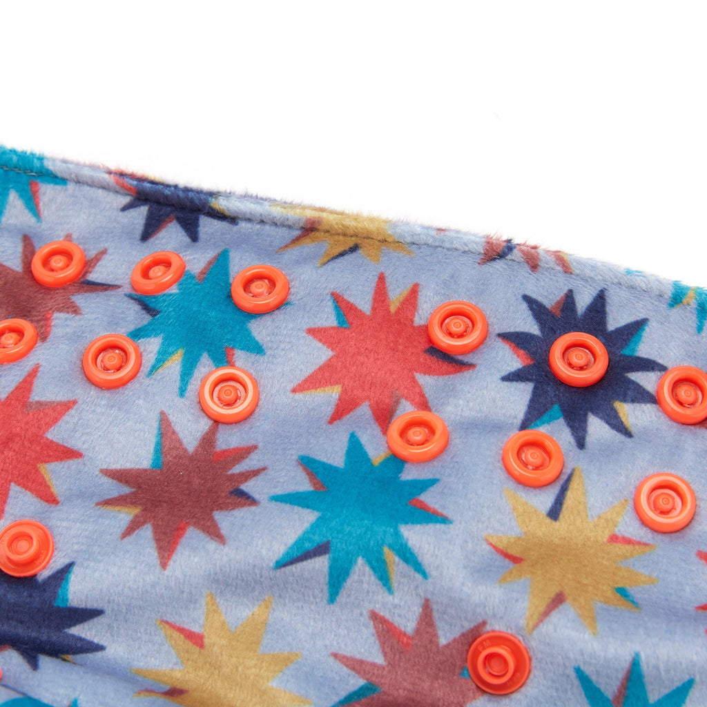 Fudgey TRIMS™ Pocket Nappy - Star Burst (Minky) - Fudgey Pants