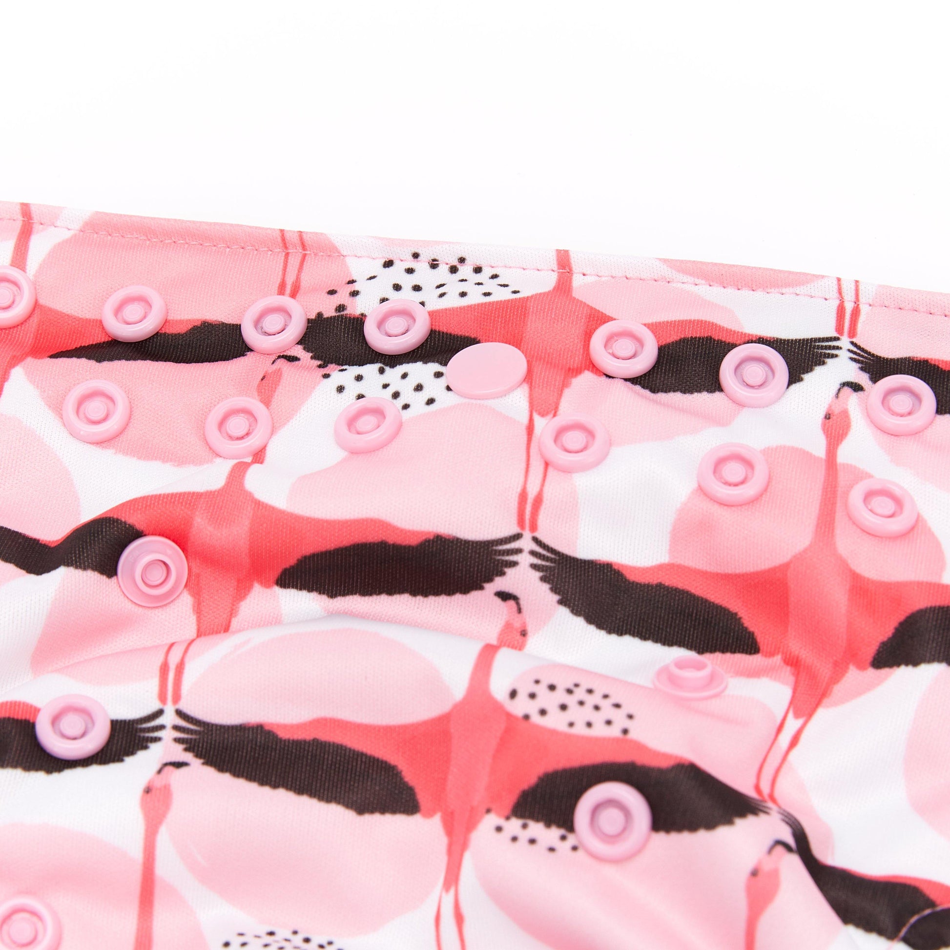 Fudgey TRIMS™ Pocket Nappy - Flippin Flamigos - Fudgey Pants