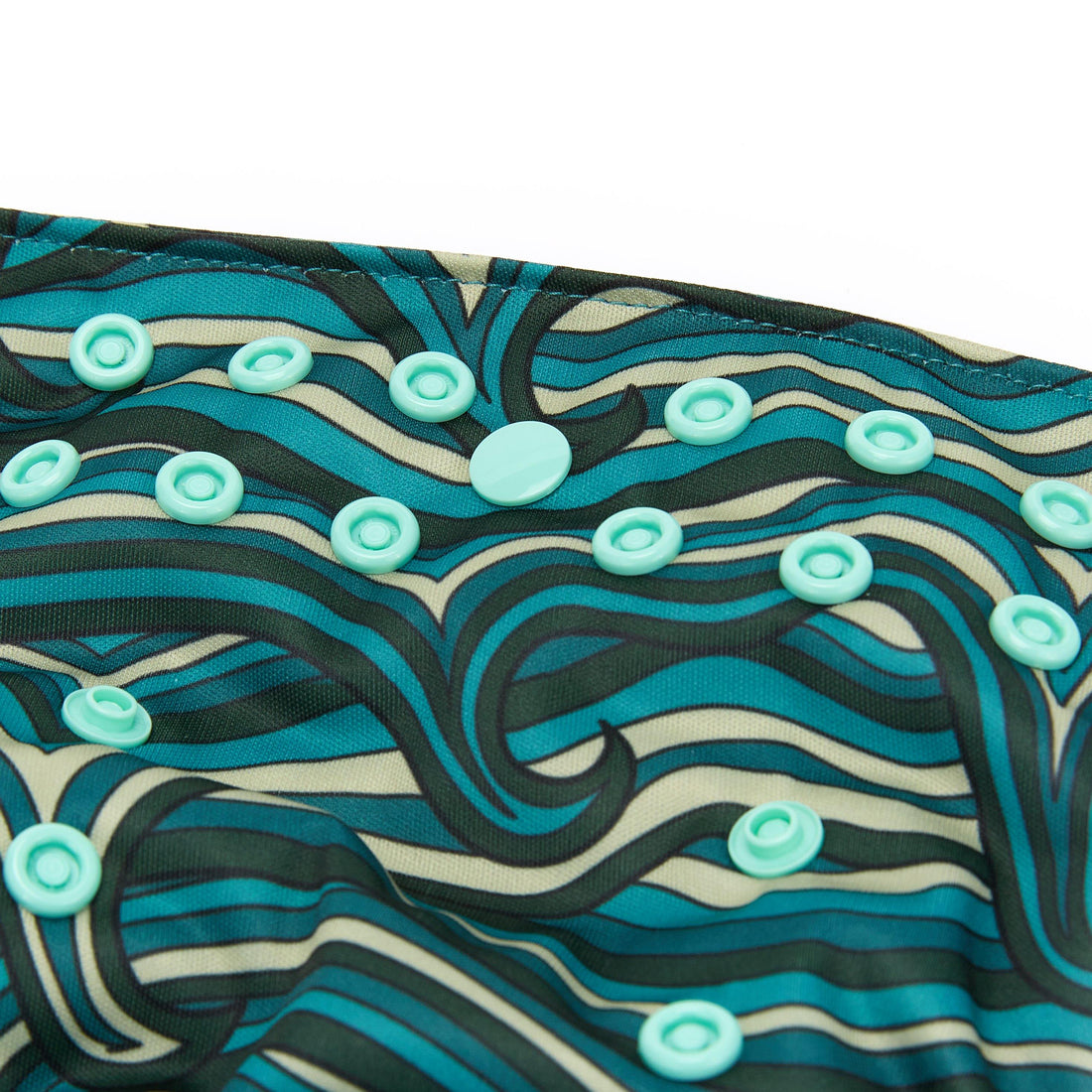 Fudgey TRIMS™ Pocket Nappy - Ocean Waves - Fudgey Pants