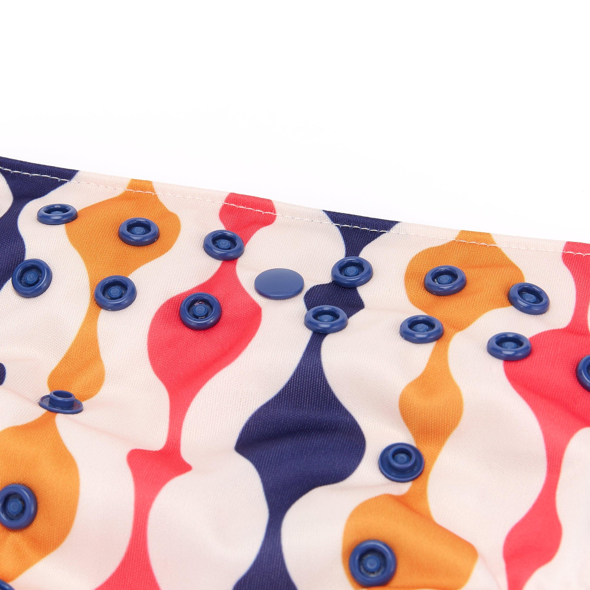 Fudgey TRIMS™ Pocket Nappy - Retro Geo - Fudgey Pants