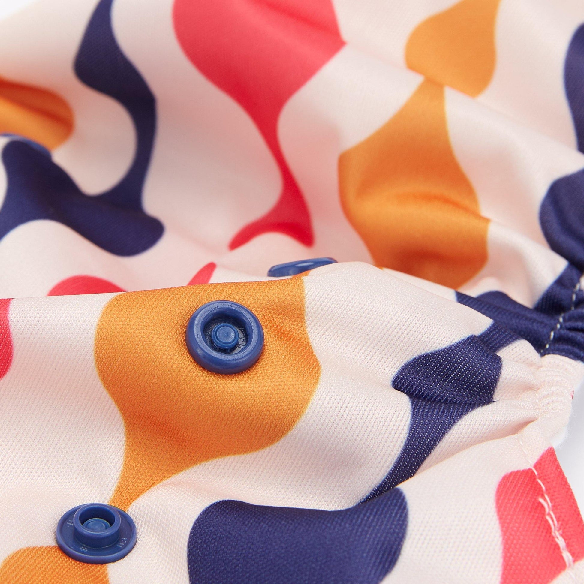 Fudgey TRIMS™ Pocket Nappy - Retro Geo - Fudgey Pants