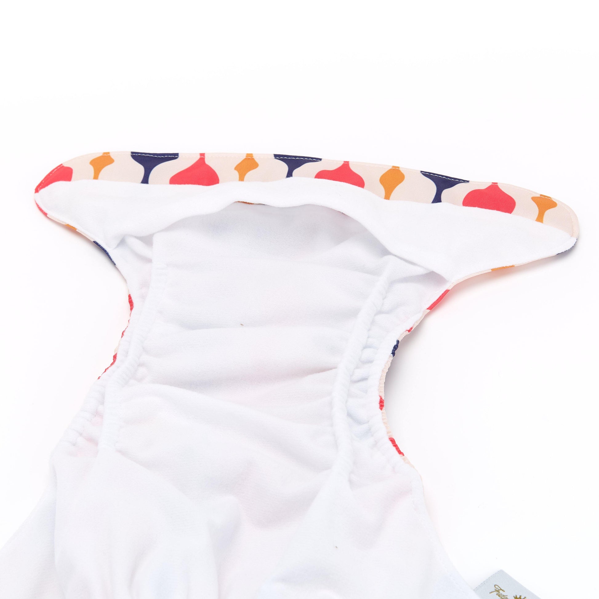 Fudgey TRIMS™ Pocket Nappy - Retro Geo - Fudgey Pants